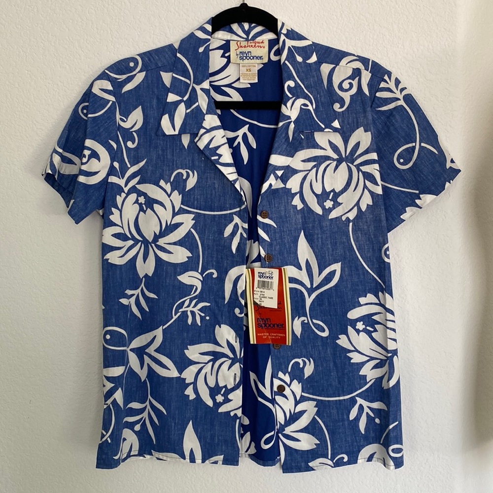 Reyn Spooner Vintage Womens Aloha Shirt